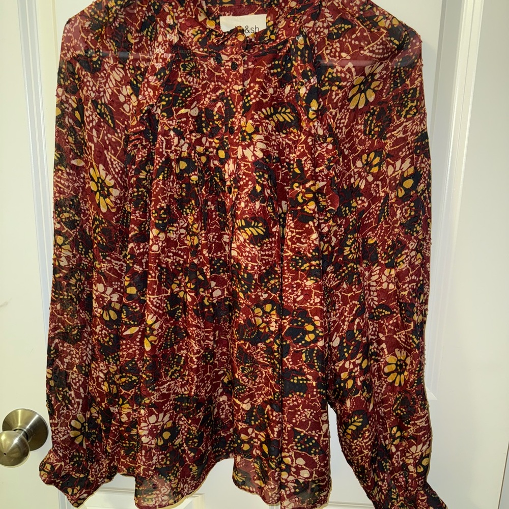 Floral Print Women's Top